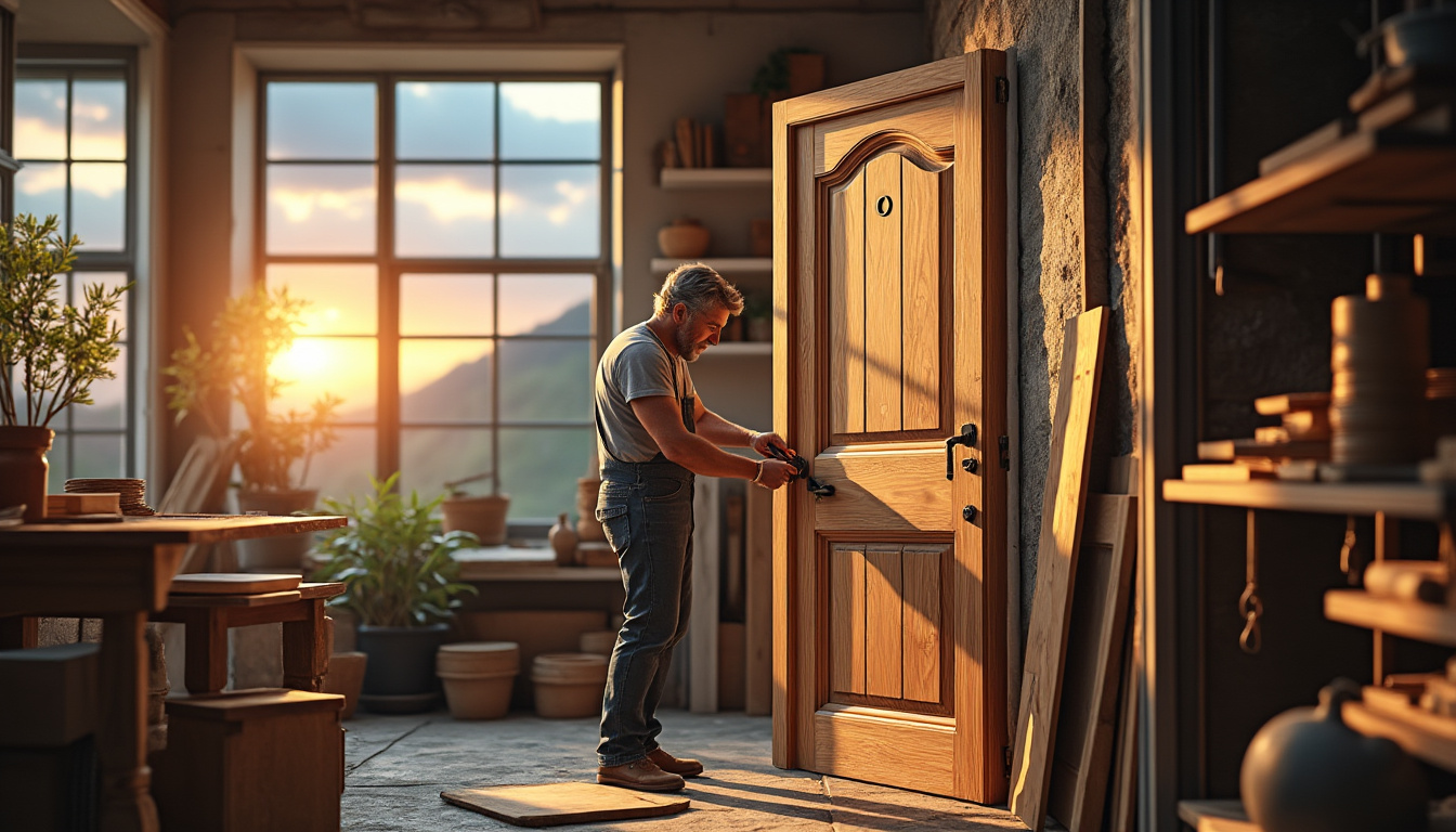 découvrez pourquoi faire appel à un artisan pour la création de votre porte d'entrée sur mesure vous garantit qualité, personnalisation et conseils adaptés à vos besoins.