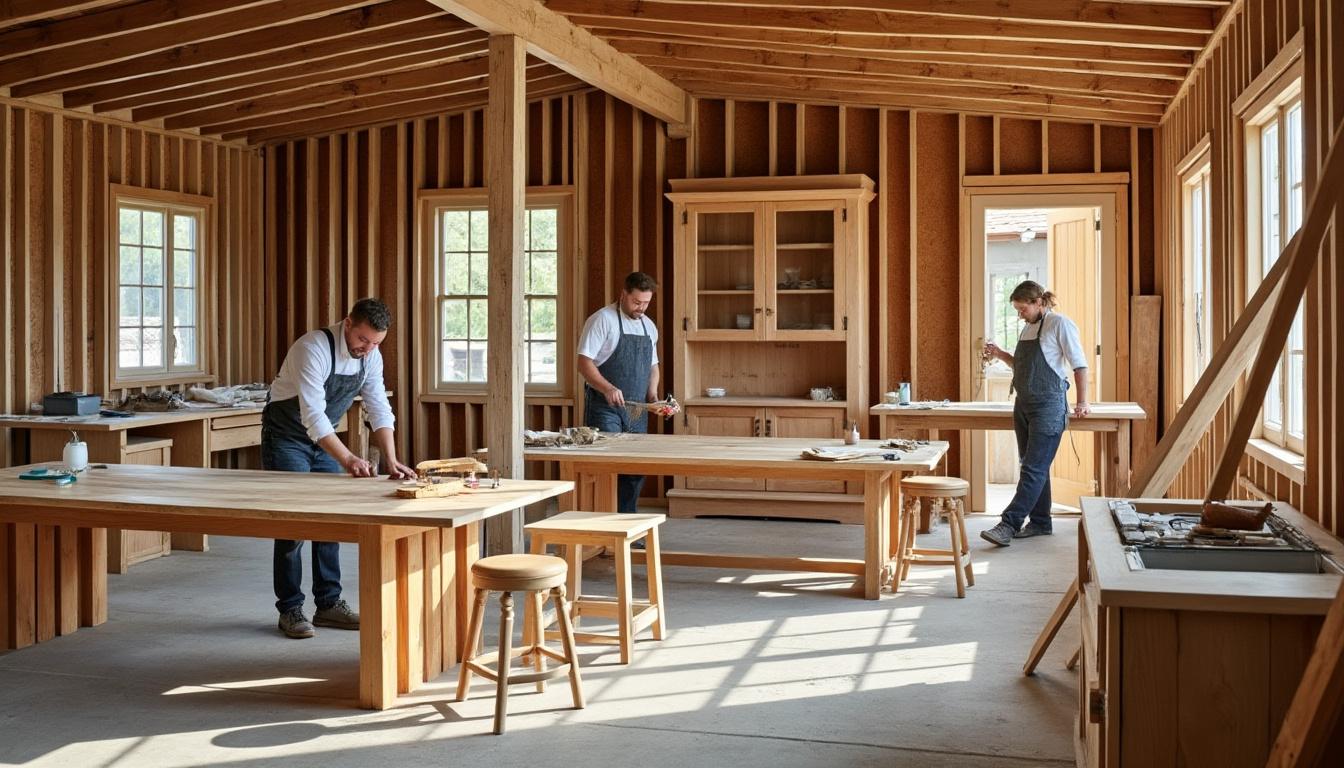 faites appel à un menuisier à niort pour sublimer l’esthétique de votre intérieur avec des réalisations sur-mesure en bois : meubles, portes, escaliers et aménagements personnalisés.