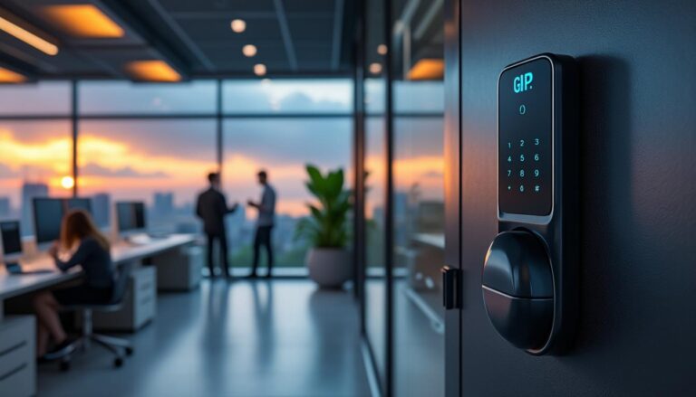 Pourquoi opter pour une serrure électrique à badge dans vos bureaux