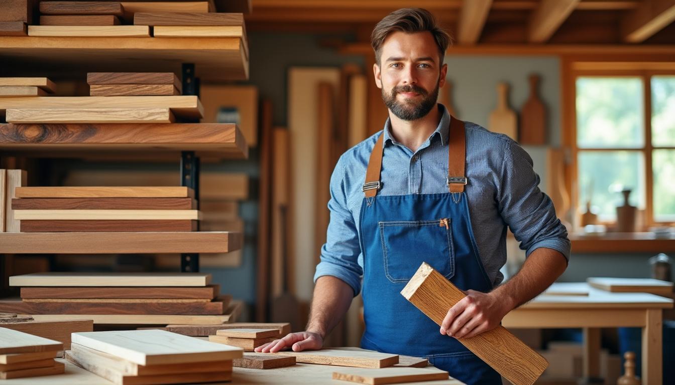 plongez dans le quotidien passionnant d’un menuisier français : suivez ses gestes, découvrez ses secrets de fabrication et les étapes de création de pièces uniques en bois.