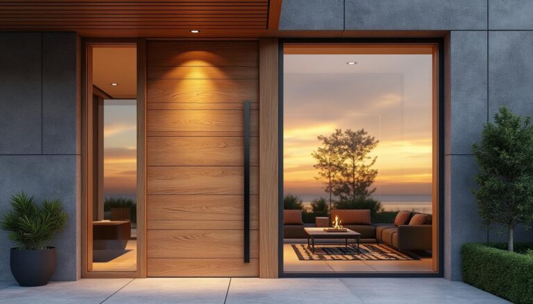 Les tendances en menuiserie pour une porte d’entrée moderne