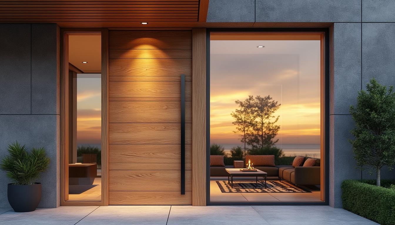 découvrez les dernières tendances en menuiserie pour créer une porte d'entrée moderne alliant design, sécurité et durabilité.