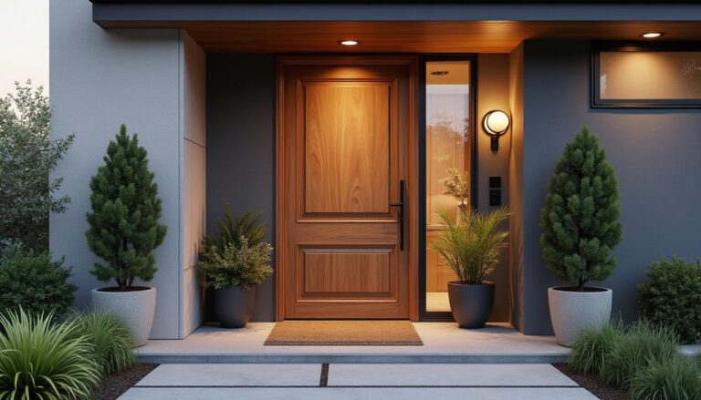 Pourquoi opter pour une menuiserie pour une porte d’entrée sur mesure