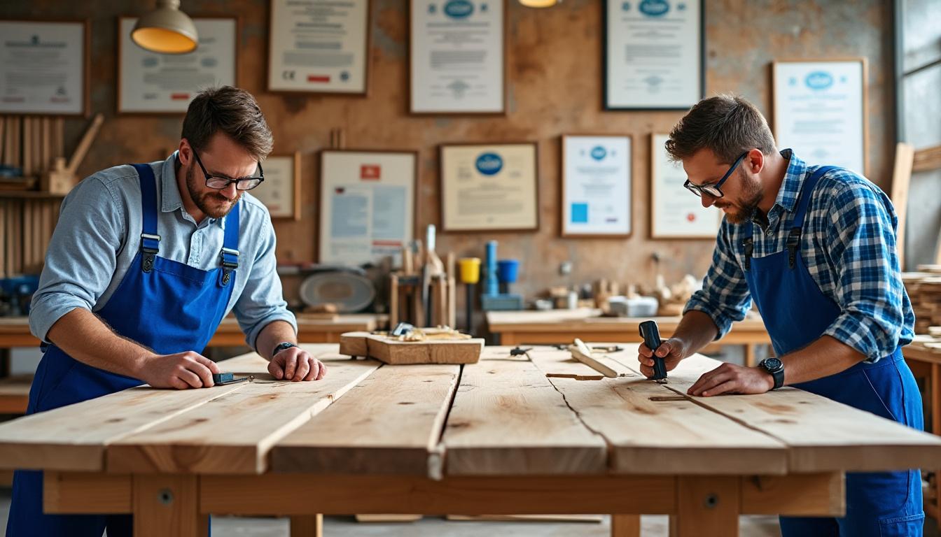 découvrez comment une entreprise de menuiserie peut garantir la qualité de vos projets grâce à des matériaux de choix, un savoir-faire expert et un suivi rigoureux.
