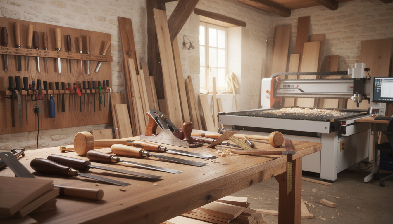 découvrez l'expertise des menuisiers de france, alliant traditions ancestrales et techniques modernes pour des créations uniques et durables.