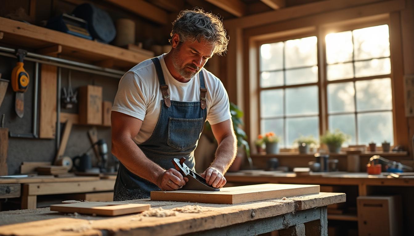 menuiserie à la rochelle spécialisée dans la création d'aménagements sur mesure, conçus pour s'adapter parfaitement à vos besoins et optimiser vos espaces.