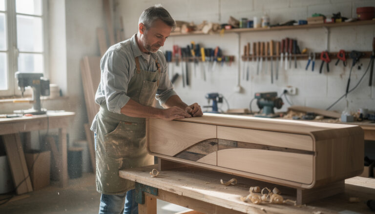 Les innovations d&rsquo;un menuisier à La Rochelle pour un design moderne