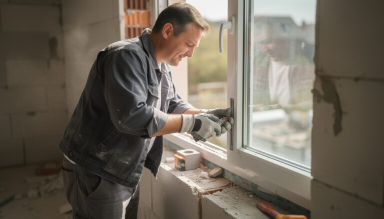 L&rsquo;importance d&rsquo;une bonne installation : Focus sur le travail du poseur de fenêtre