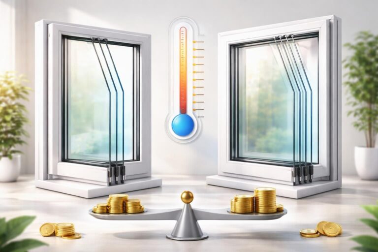 Double ou triple vitrage : comparatif de prix et de performances