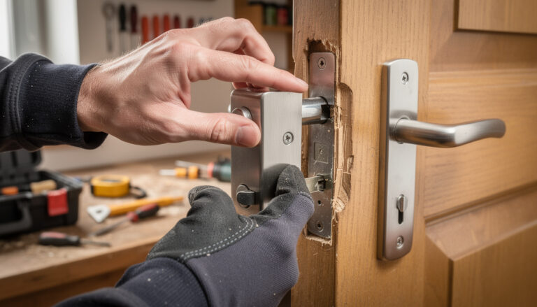 Les étapes essentielles pour réussir la pose de verrou de sécurité