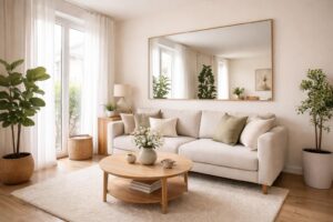 découvrez comment un miroir peut agrandir visuellement une petite pièce et transformer votre intérieur grâce à cette astuce déco incontournable.