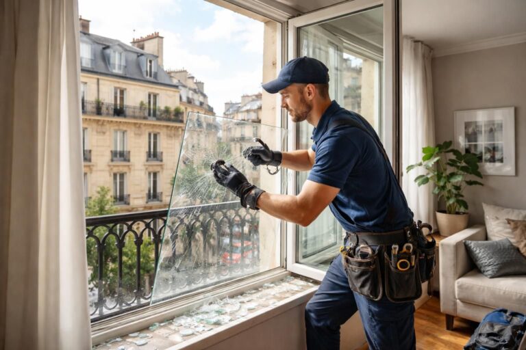 Vitrier à Paris 12 : intervention rapide pour bris de glace et fenêtres