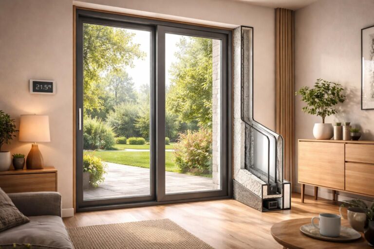 Choisir une porte vitrée avec isolation thermique pour faire des économies