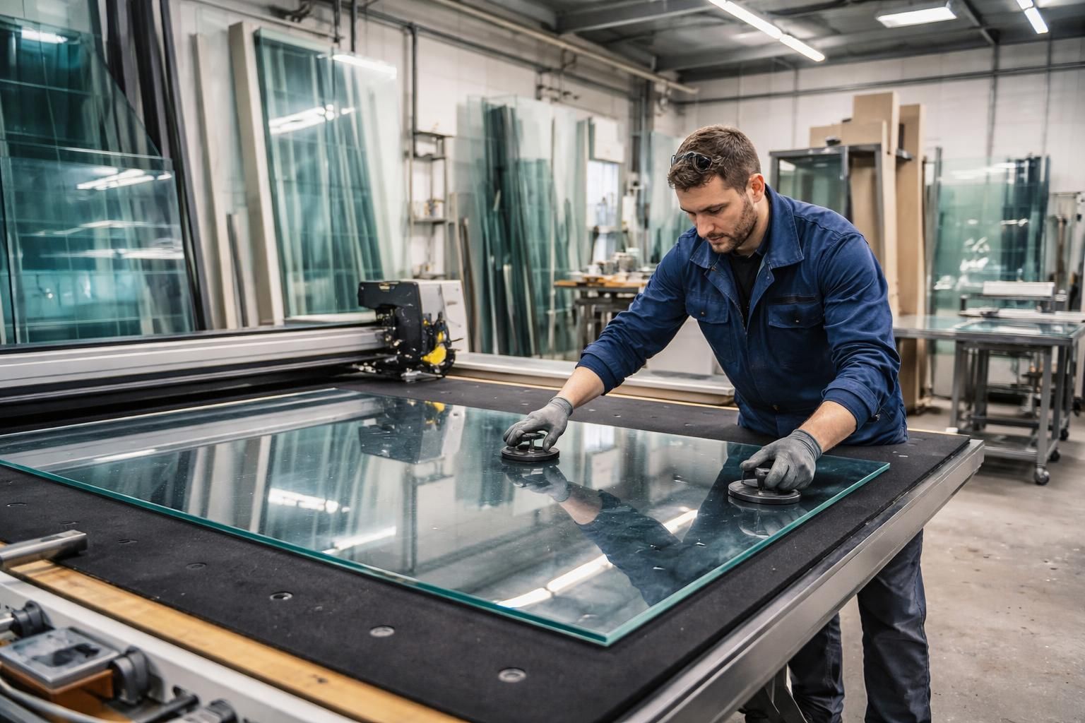 découvrez notre miroiterie professionnelle à aubervilliers (93) spécialisée dans la découpe et le façonnage de verre sur mesure pour tous vos projets.