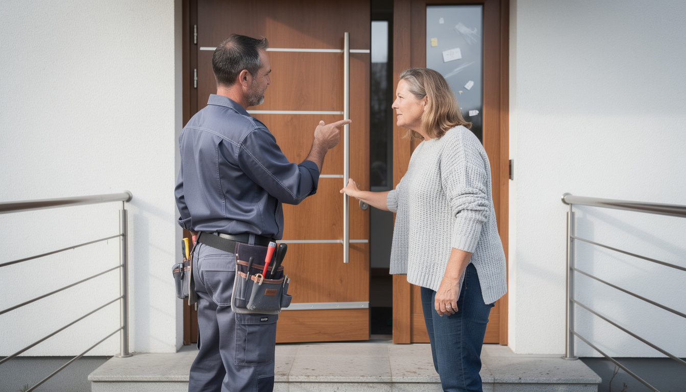 découvrez les questions essentielles à poser avant l'installation de votre porte d'entrée pour garantir un choix et une pose réussis avec un professionnel.