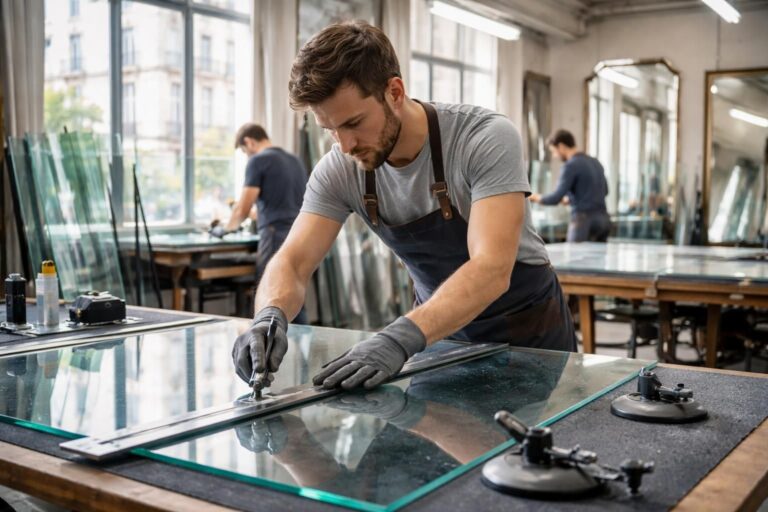 Vitrerie et miroiterie à Paris : nos artisans au service de vos carreaux