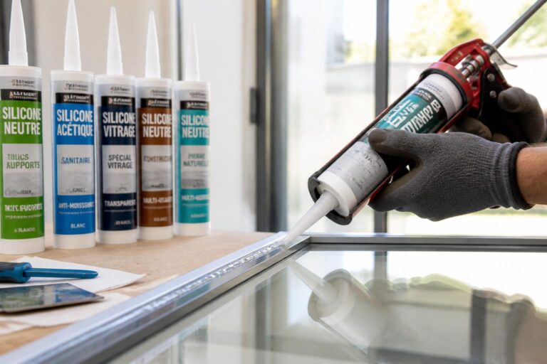 Comment choisir le meilleur silicone pour vitre et réussir vos joints