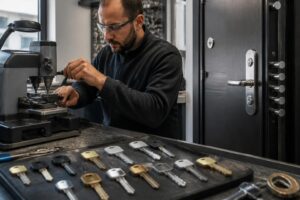découvrez combien coûte la copie d'une clé pour porte blindée, les facteurs influençant le prix et les variations selon les types de clés.