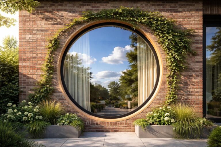 Fenêtre ronde sur mesure : une touche d&rsquo;originalité pour votre façade