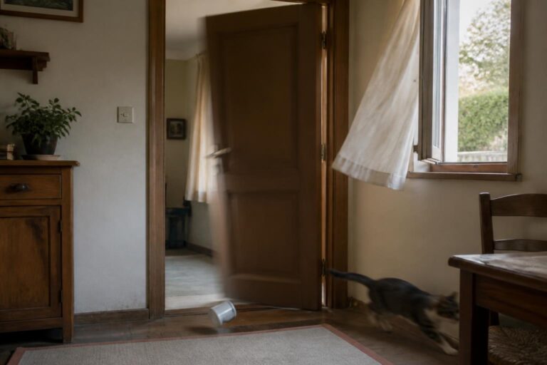Les raisons cachées derrière le claquement de la porte